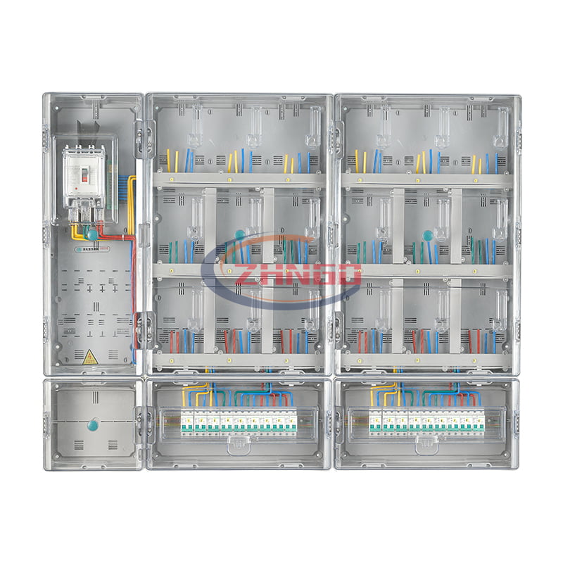 南網(wǎng)單相十八表位插卡式電表箱
